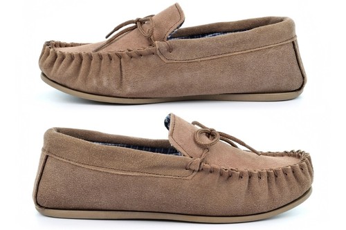 Mocassino ciabatte uomo vera
